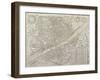 Map of Florence, 1595-Matteo Florimi-Framed Giclee Print