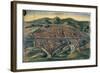 Map of Florence, 15th Century-null-Framed Giclee Print