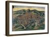 Map of Florence, 15th Century-null-Framed Giclee Print