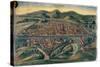 Map of Florence, 15th Century-null-Stretched Canvas