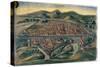 Map of Florence, 15th Century-null-Stretched Canvas