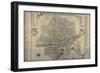 Map of Florence, 1730-Papini-Framed Giclee Print