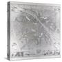 Map of Florence, 1783-Magnelli-Stretched Canvas