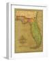 Map of Florida, 1826-A. Finley-Framed Giclee Print