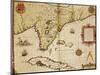 Map of Florida and Cuba, 1563-Theotokos Kykkotissa-Mounted Giclee Print