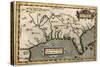 Map of Florida, C.1584-Abraham Ortelius-Stretched Canvas