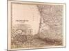 Map of France, 1874-null-Mounted Giclee Print