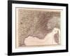 Map of France, 1874-null-Framed Giclee Print