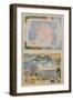 Map of French Possessions and Spheres of Influence in Africa and a View of the River Senegal-G. Dascher-Framed Giclee Print