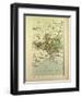 Map of Gard France-null-Framed Giclee Print