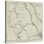 Map of General Gordon's Route from Assouan to Khartoum-null-Stretched Canvas