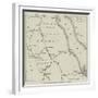 Map of General Gordon's Route from Assouan to Khartoum-null-Framed Giclee Print