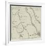 Map of General Gordon's Route from Assouan to Khartoum-null-Framed Giclee Print