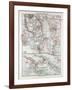 Map of German Colonies German New Guinea Cameroon 1899-null-Framed Giclee Print