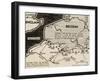 Map of German World War 2 Invasion and Allied Resistance in Early June 1940-null-Framed Art Print