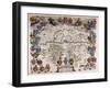 Map of Germany, C.1644-1645-Willem And Joan Blaeu-Framed Giclee Print