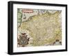 Map of Germany, from Theatrum Orbis Terrarum-null-Framed Giclee Print