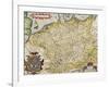 Map of Germany, from Theatrum Orbis Terrarum-null-Framed Giclee Print