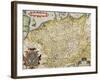 Map of Germany, from Theatrum Orbis Terrarum-null-Framed Giclee Print