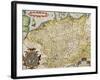 Map of Germany, from Theatrum Orbis Terrarum-null-Framed Giclee Print