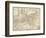 Map of Germany (Prussia) Showing the Various Nation States-null-Framed Photographic Print