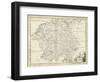 Map of Germany-T. Jeffreys-Framed Art Print