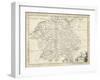 Map of Germany-T. Jeffreys-Framed Art Print