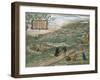 Map of Granada, from Civitates Orbis Terrarum, Volume I Number 4, by Georg Braun-Joris Hoefnagel-Framed Giclee Print