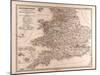 Map of Great Britain, 1872-null-Mounted Giclee Print