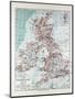 Map of Great Britain and Ireland 1899-null-Mounted Giclee Print