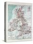 Map of Great Britain and Ireland 1899-null-Stretched Canvas