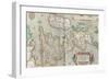 Map of Great Britain, from an Atlas-null-Framed Giclee Print