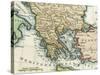 Map of Greece, 1792-null-Stretched Canvas