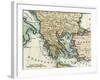 Map of Greece, 1792-null-Framed Art Print