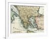 Map of Greece, 1792-null-Framed Art Print