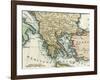 Map of Greece, 1792-null-Framed Art Print