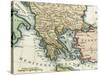 Map of Greece, 1792-null-Stretched Canvas