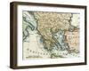 Map of Greece, 1792-null-Framed Art Print