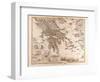 Map of Greece, 1873-null-Framed Giclee Print