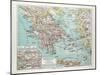 Map of Greece 1899-null-Mounted Giclee Print