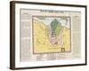 Map of Green Bag Land, ca. 1820-Joseph Onwhyn-Framed Giclee Print