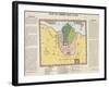 Map of Green Bag Land, ca. 1820-Joseph Onwhyn-Framed Giclee Print