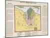 Map of Green Bag Land, ca. 1820-Joseph Onwhyn-Mounted Giclee Print