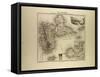 Map of Guadeloupe St. Martin and St. Barthélemy 1896-null-Framed Stretched Canvas