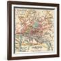 Map of Hamburg (C. 1900), Maps-Encyclopaedia Britannica-Framed Art Print