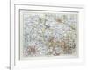 Map of Hannover Germany 1899-null-Framed Giclee Print