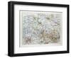 Map of Hannover Germany 1899-null-Framed Giclee Print