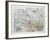 Map of Hannover Germany 1899-null-Framed Giclee Print