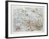 Map of Hannover Germany 1899-null-Framed Giclee Print