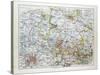Map of Hannover Germany 1899-null-Stretched Canvas
